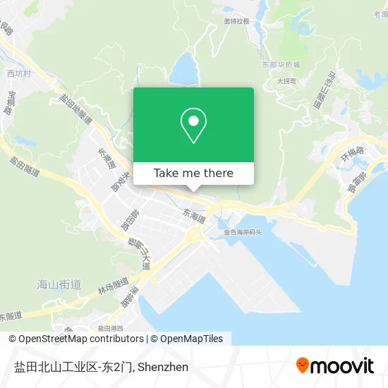 盐田北山工业区-东2门 map