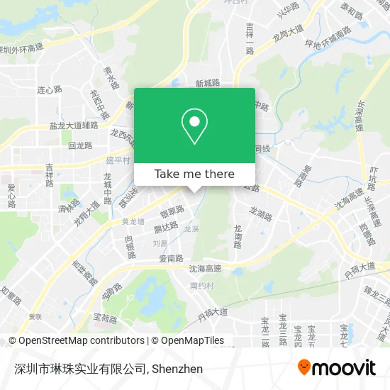 深圳市琳珠实业有限公司 map