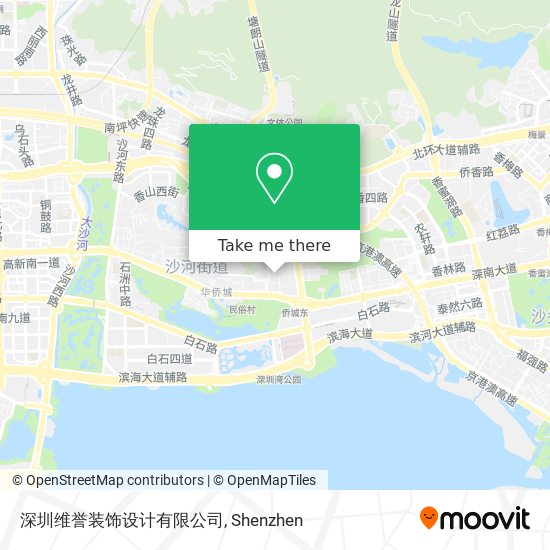 深圳维誉装饰设计有限公司 map