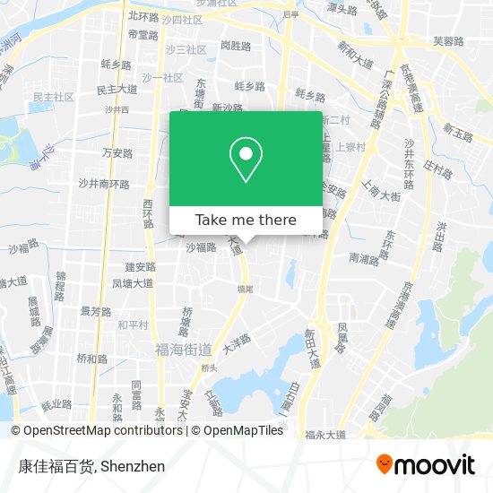 康佳福百货 map