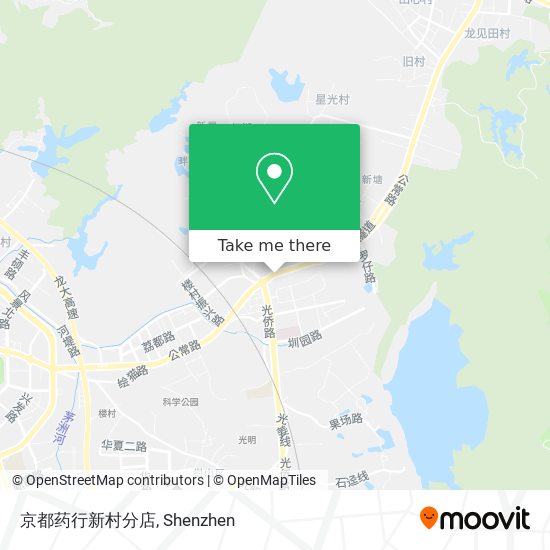 京都药行新村分店 map
