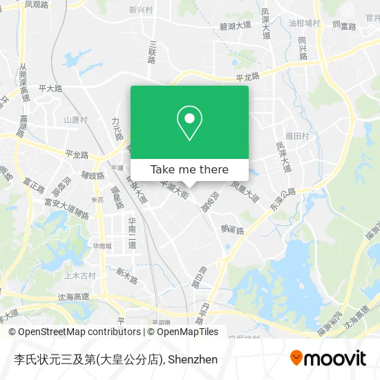 李氏状元三及第(大皇公分店) map