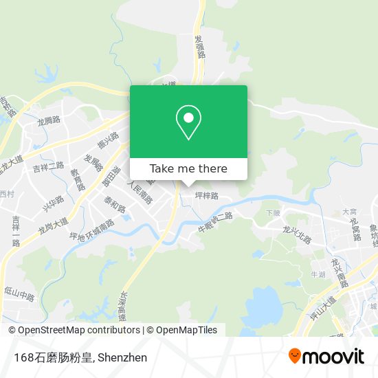 168石磨肠粉皇 map