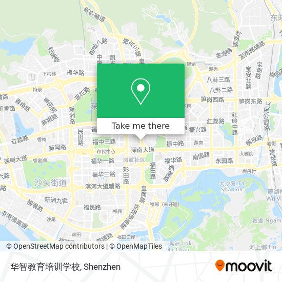 华智教育培训学校 map