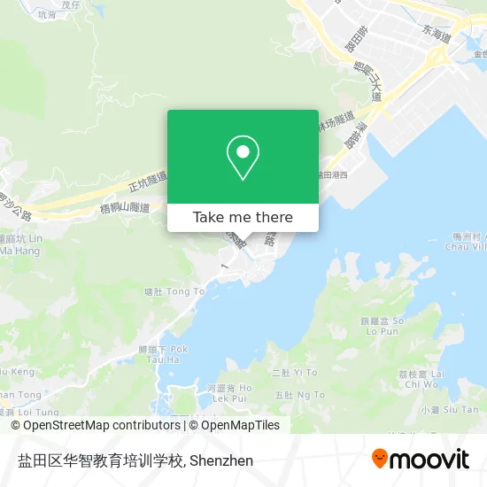 盐田区华智教育培训学校 map