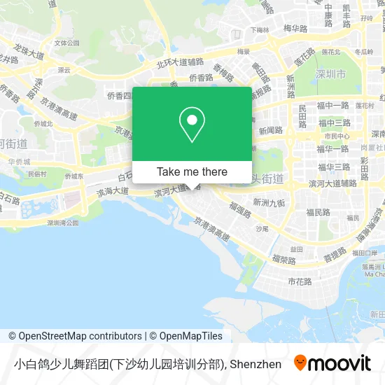 小白鸽少儿舞蹈团(下沙幼儿园培训分部) map