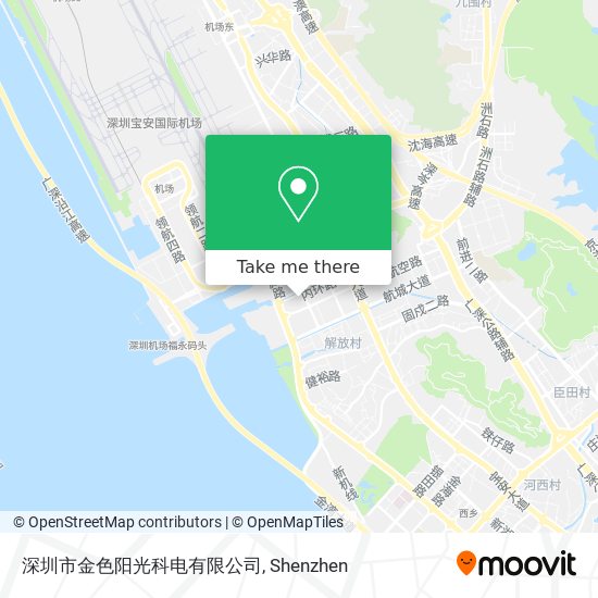 深圳市金色阳光科电有限公司 map