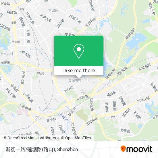 新荔一路/莲塘路(路口) map