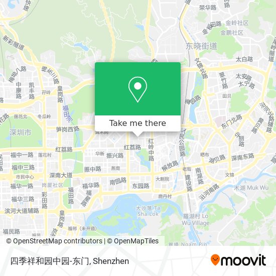 四季祥和园中园-东门 map