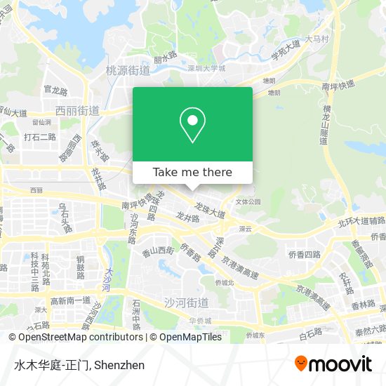水木华庭-正门 map