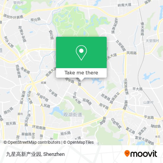 九星高新产业园 map