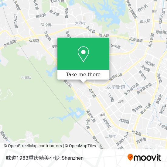 味道1983重庆精美小炒 map