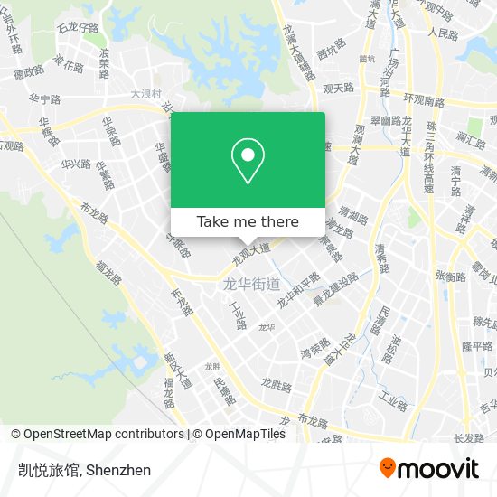 凯悦旅馆 map