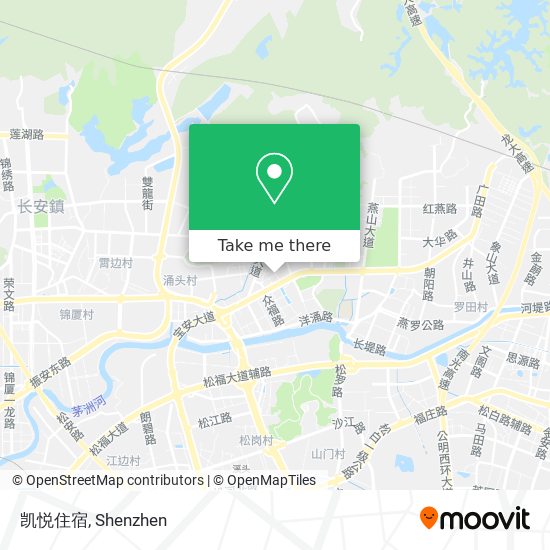 凯悦住宿 map