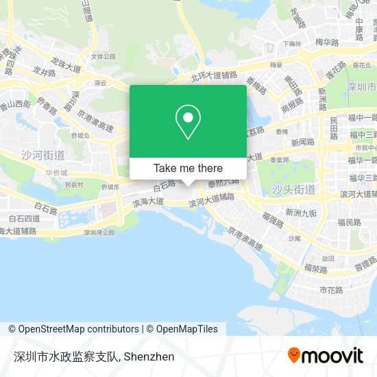 深圳市水政监察支队 map