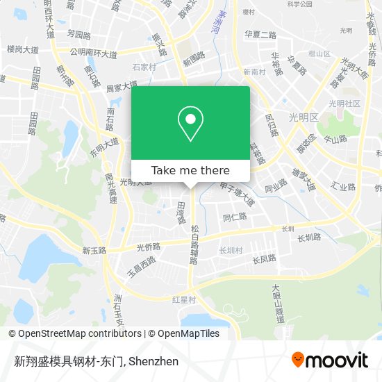 新翔盛模具钢材-东门 map