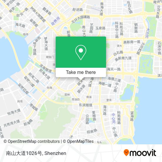 南山大道1026号 map