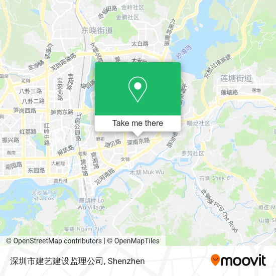 深圳市建艺建设监理公司 map