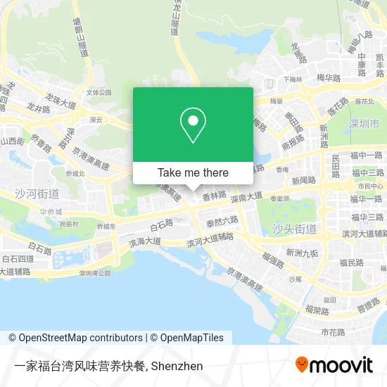 一家福台湾风味营养快餐 map