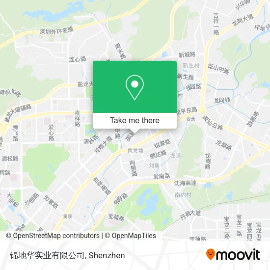 锦地华实业有限公司 map