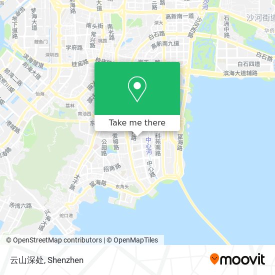 云山深处 map