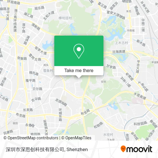 深圳市深思创科技有限公司 map