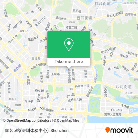 家装e站(深圳体验中心) map