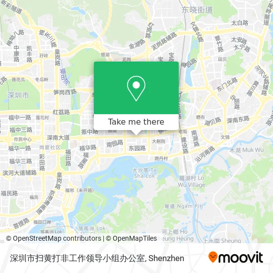 深圳市扫黄打非工作领导小组办公室 map