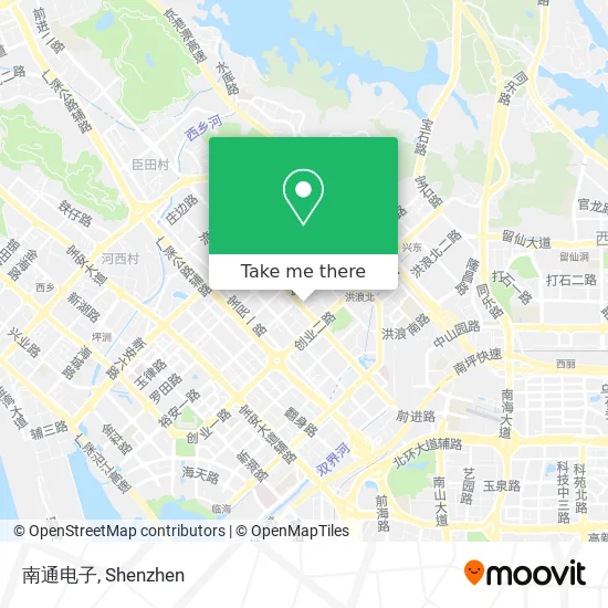 南通电子 map