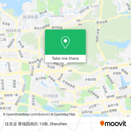 佳兆业·香瑞园南区-10栋 map