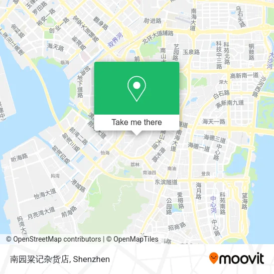 南园粱记杂货店 map