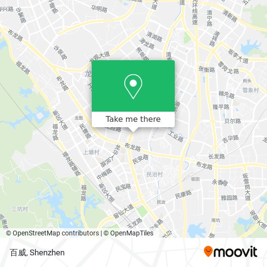 百威 map
