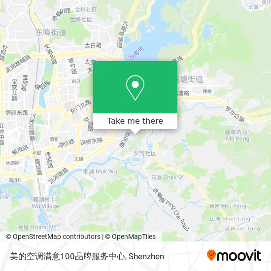 美的空调满意100品牌服务中心 map