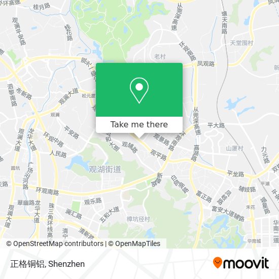 正格铜铝 map