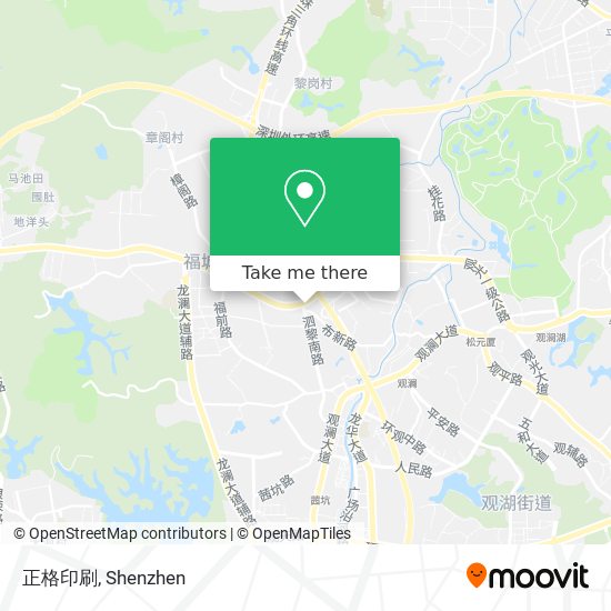 正格印刷 map
