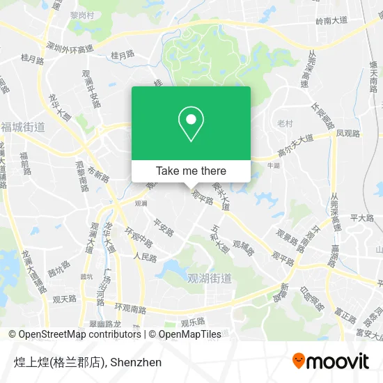 煌上煌(格兰郡店) map