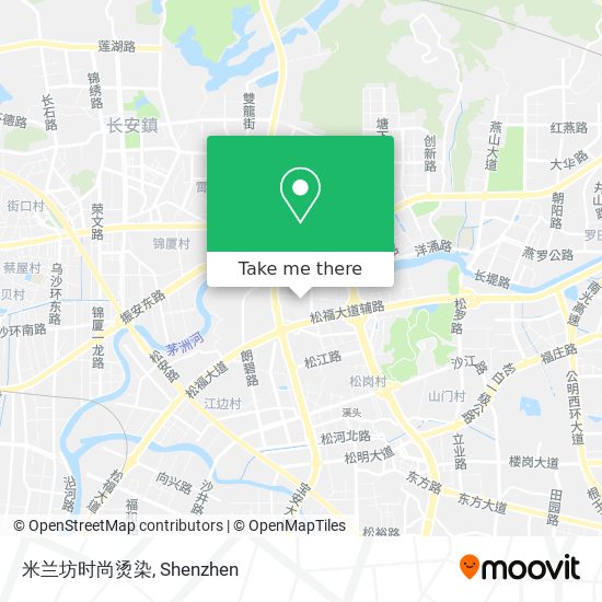 米兰坊时尚烫染 map