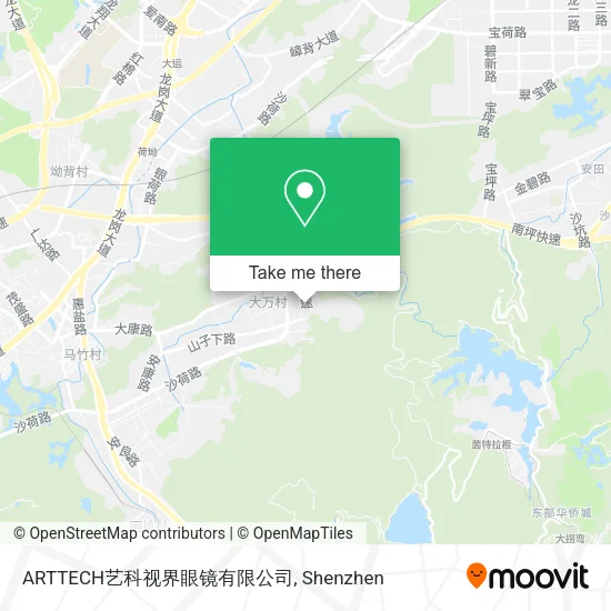 ARTTECH艺科视界眼镜有限公司 map