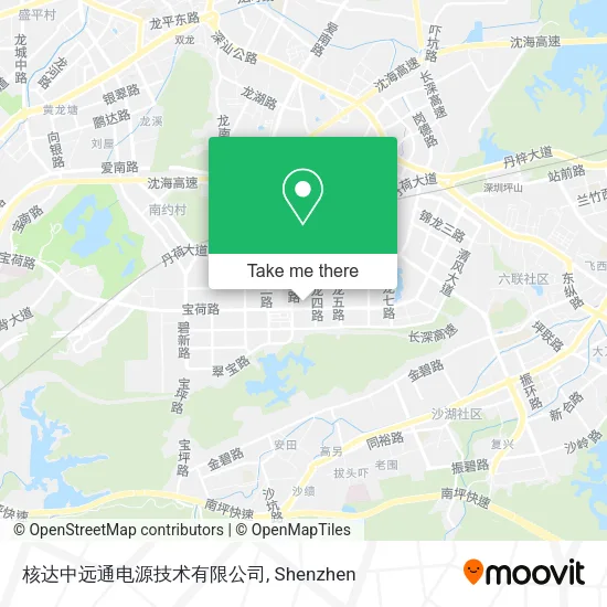 核达中远通电源技术有限公司 map