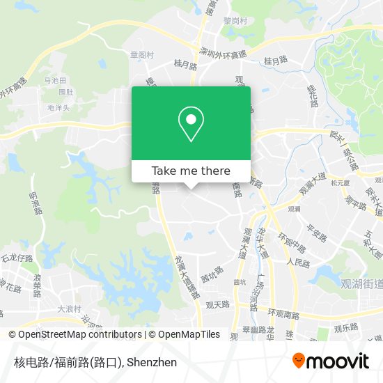 核电路/福前路(路口) map