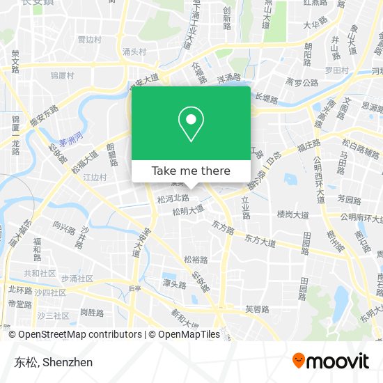东松 map