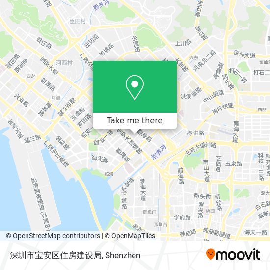 深圳市宝安区住房建设局 map