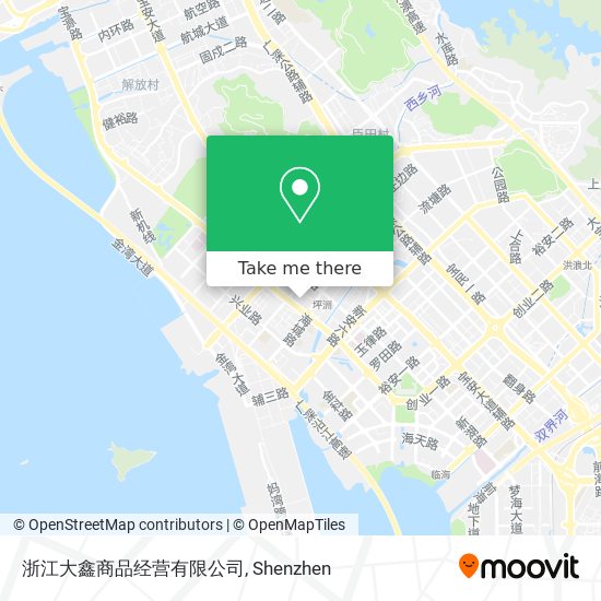 浙江大鑫商品经营有限公司 map