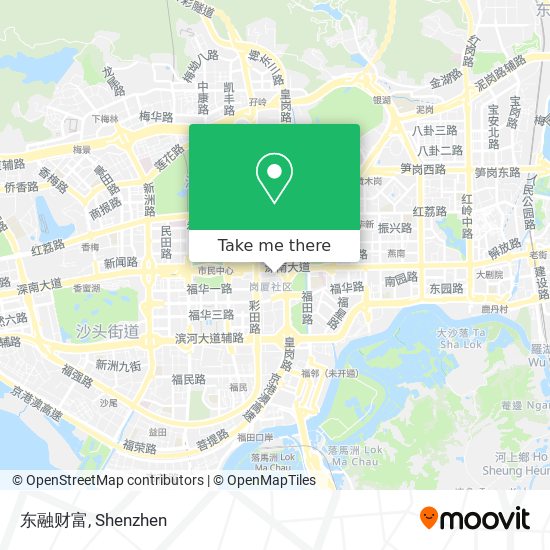 东融财富 map