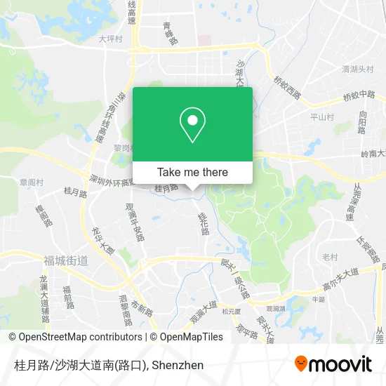 桂月路/沙湖大道南(路口) map