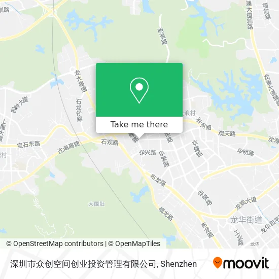 深圳市众创空间创业投资管理有限公司 map