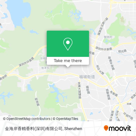 金海岸香精香料(深圳)有限公司 map