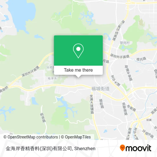 金海岸香精香料(深圳)有限公司 map