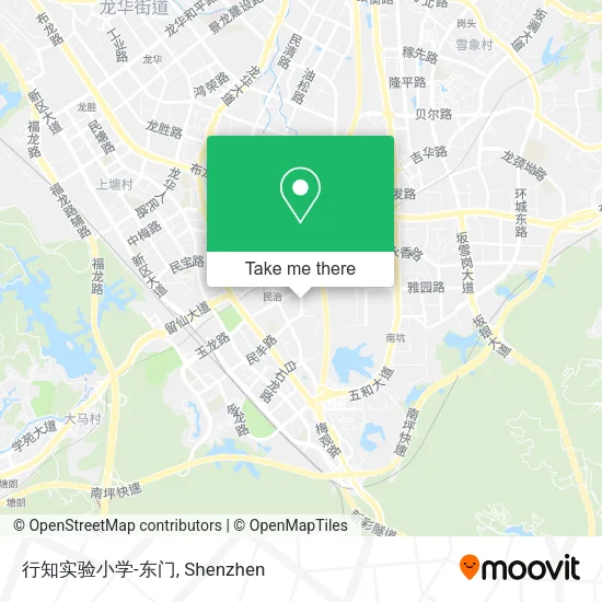 行知实验小学-东门 map