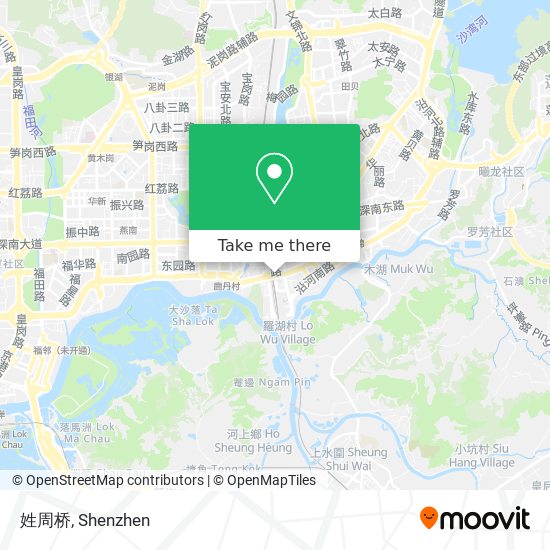 姓周桥 map